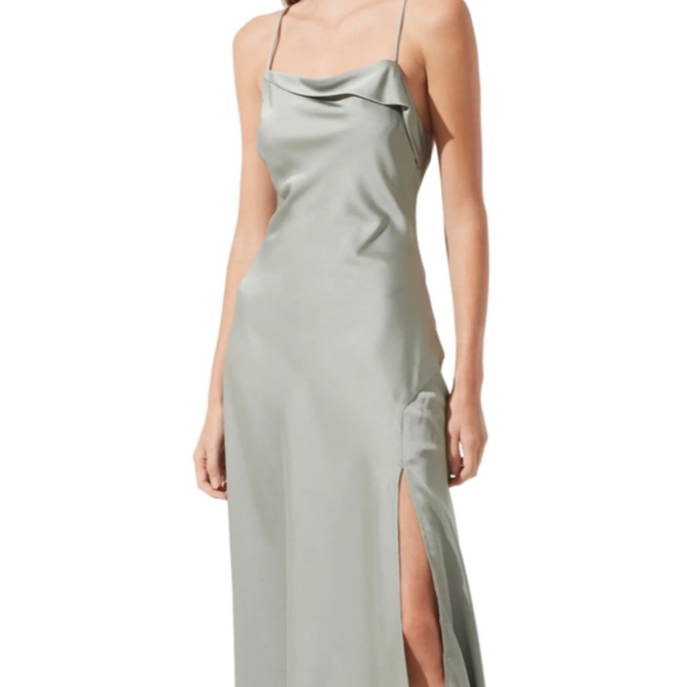 ASTR - Sz XS - Cowl Slip Midi Dress